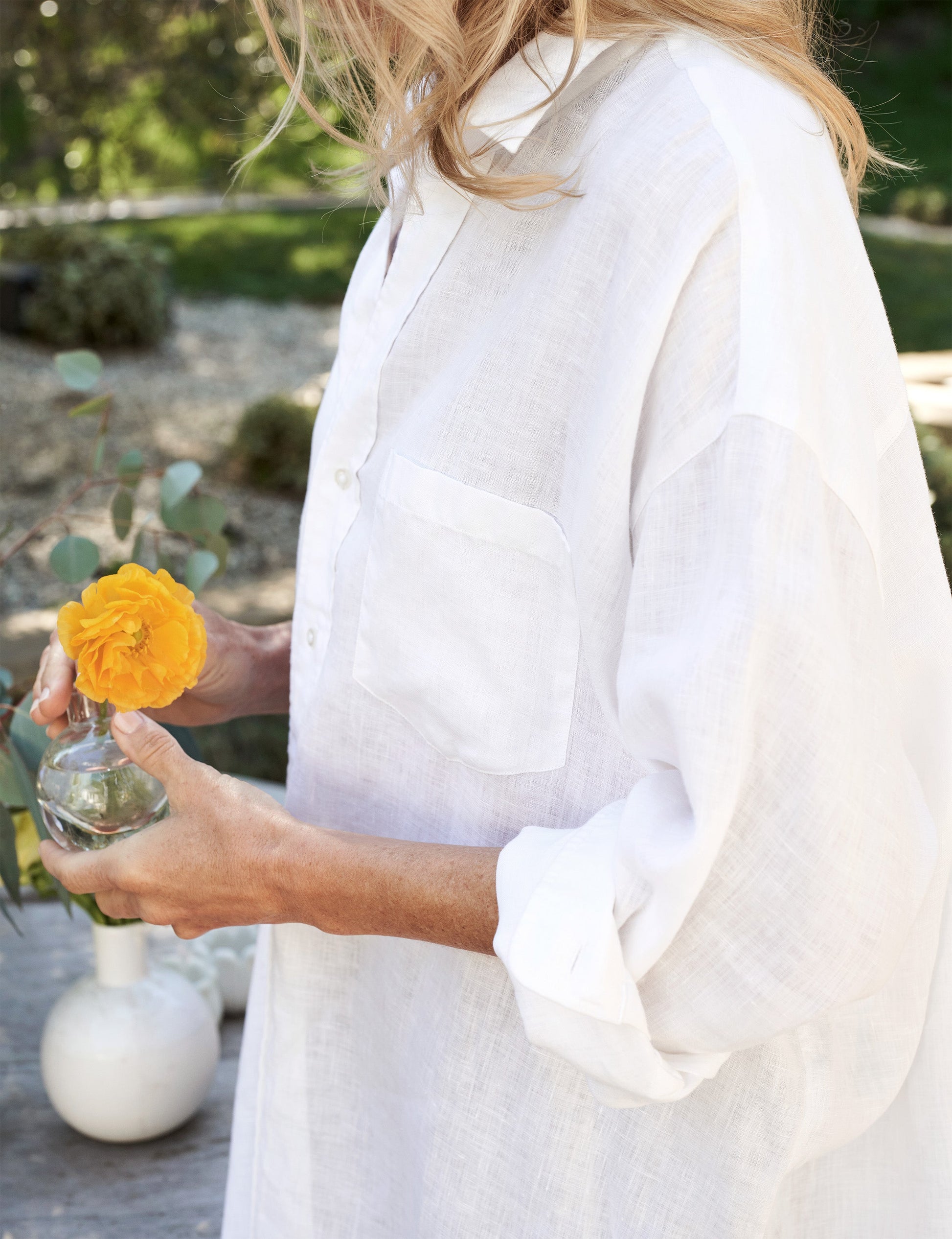 MACKENZIE White, Lived-in Linen
