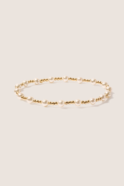 Sincerity Pearl 4mm Bracelet