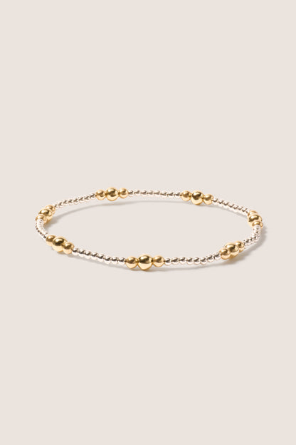 Purpose Mixed Metal 4mm Bracelet
