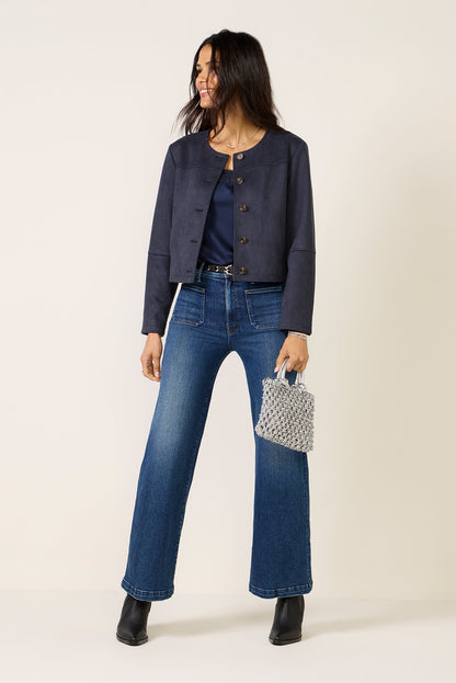 Lakyn Faux Suede Jacket
