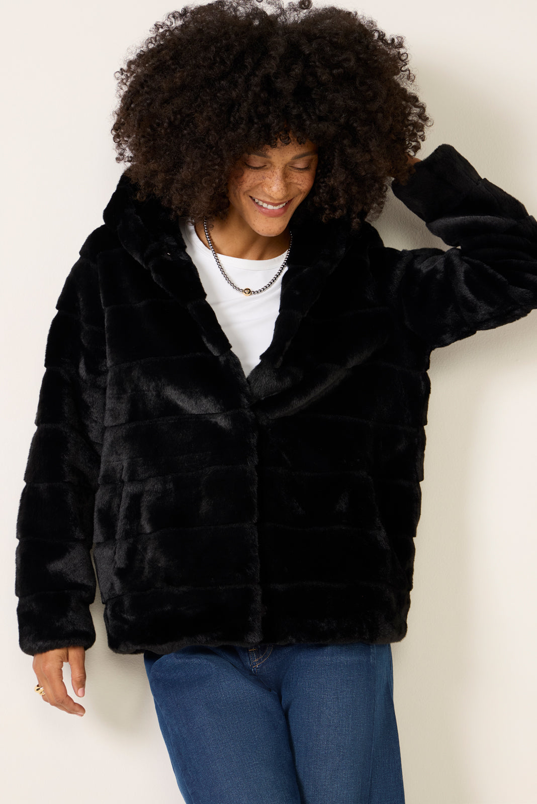 Goldy Hooded Coat