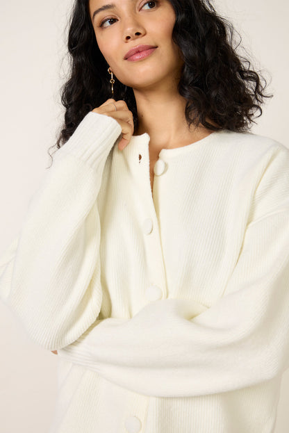 Safiya Knit Drop Shoulder Cardigan