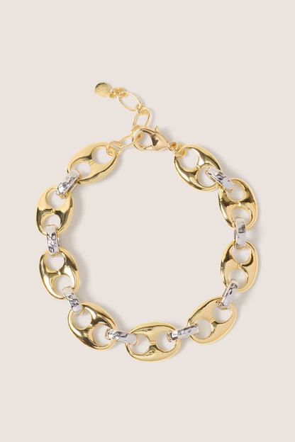 Garrett Two Tone Bracelet