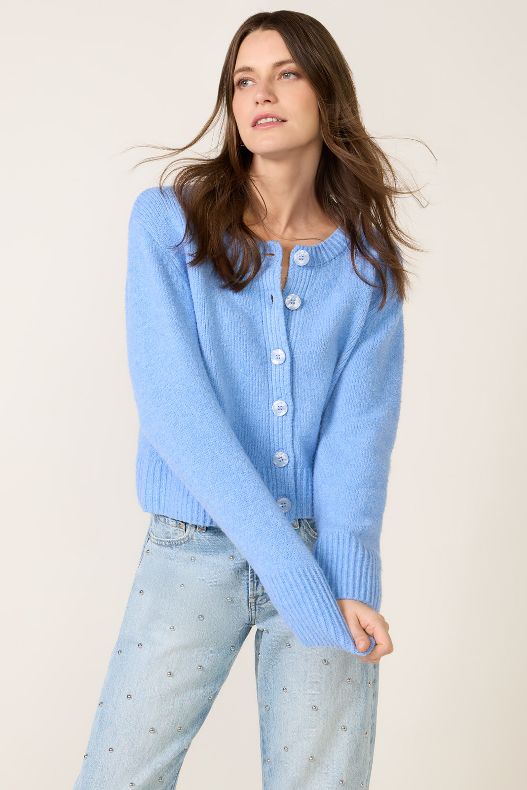 Breen Crew Soft Cardigan