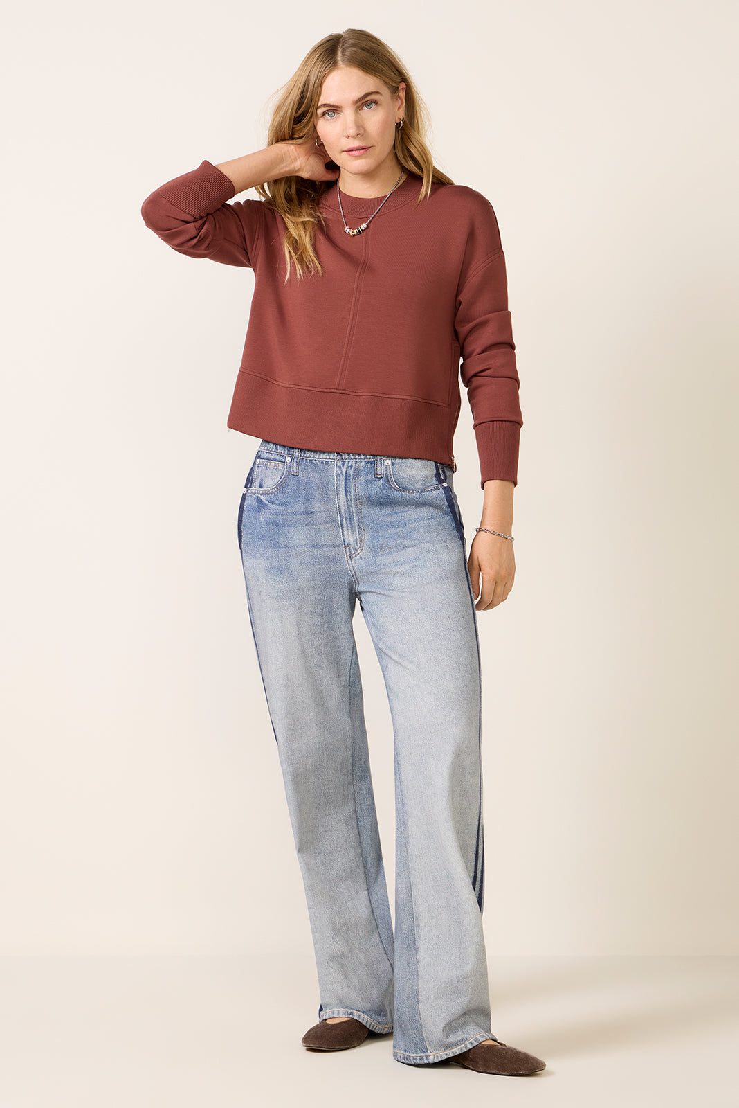 Philippe Crop Sweat