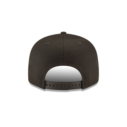 Los Angeles Dodgers Basic All Black 9FIFTY Snapback Hat