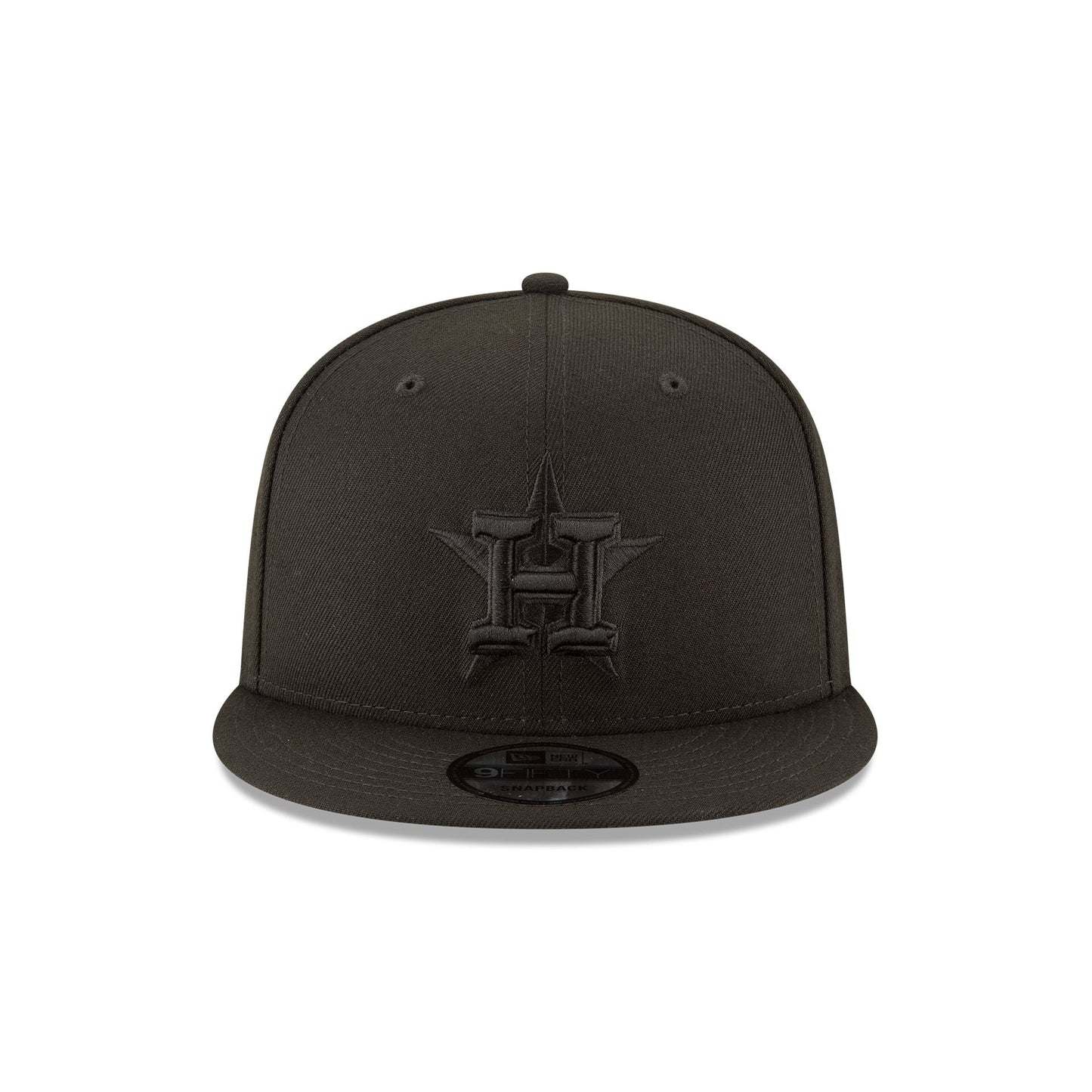 Houston Astros Basic All Black 9FIFTY Snapback Hat