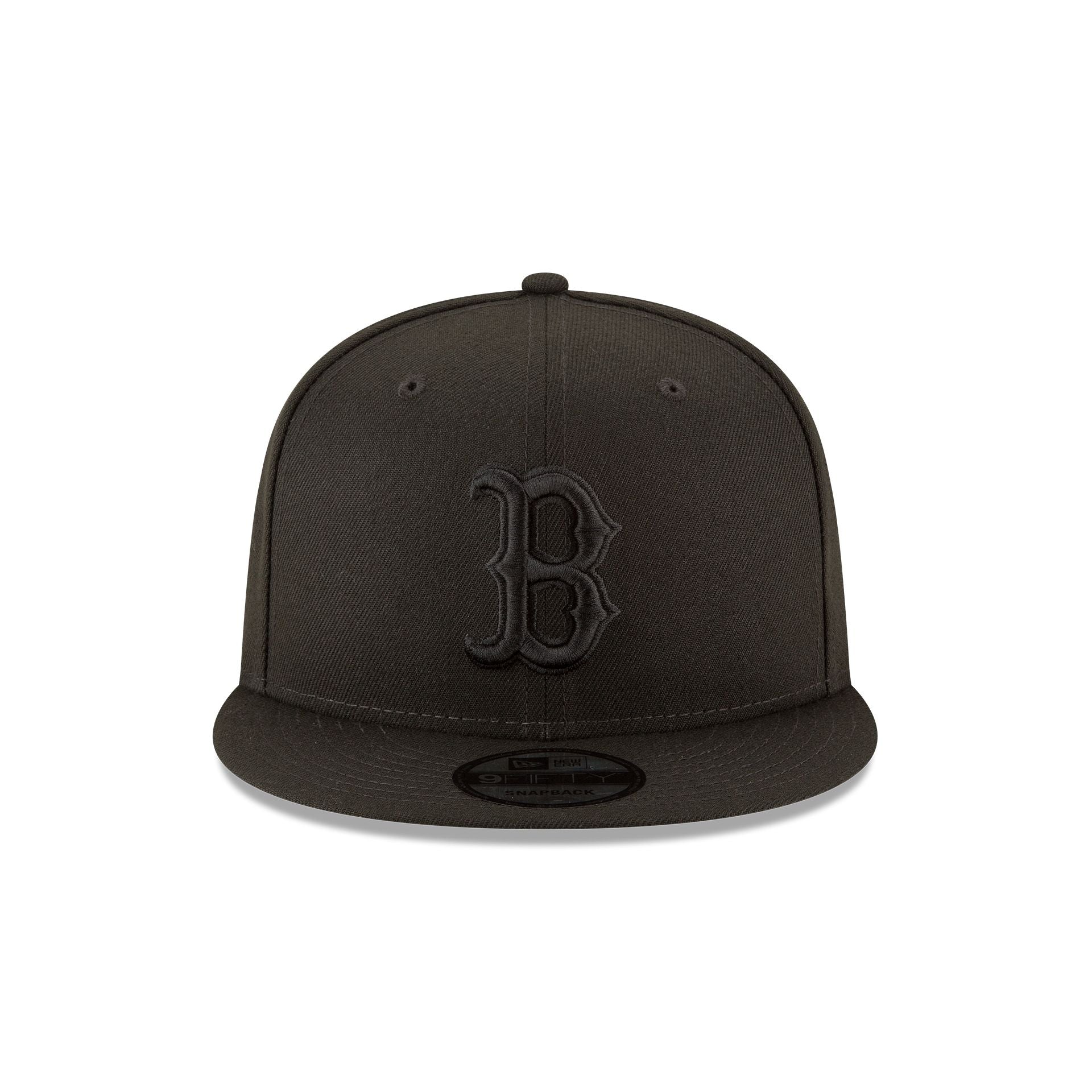 Boston Red Sox Basic All Black 9FIFTY Snapback Hat