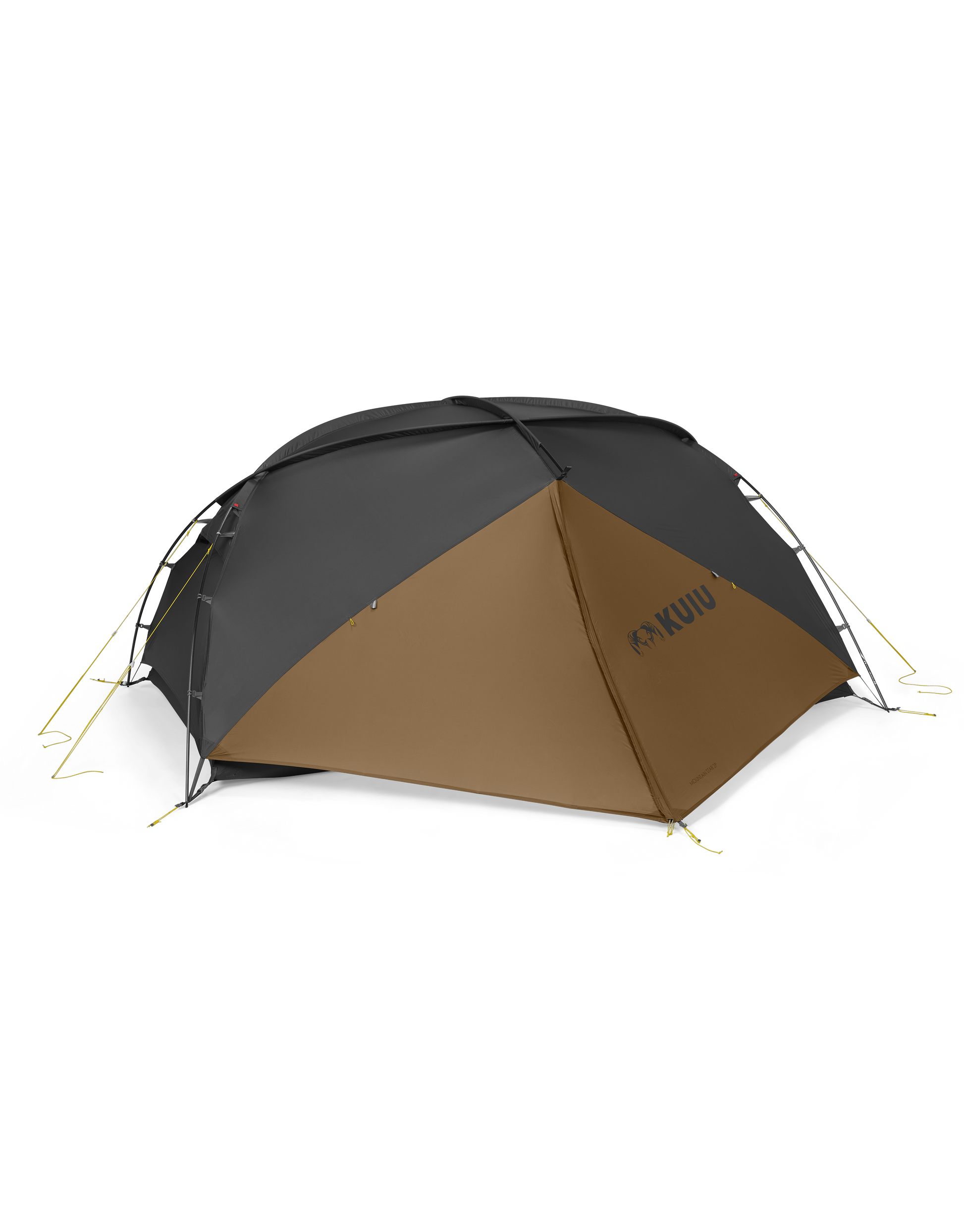 Mountain Star 2 Person Tent | Gunmetal-Camel