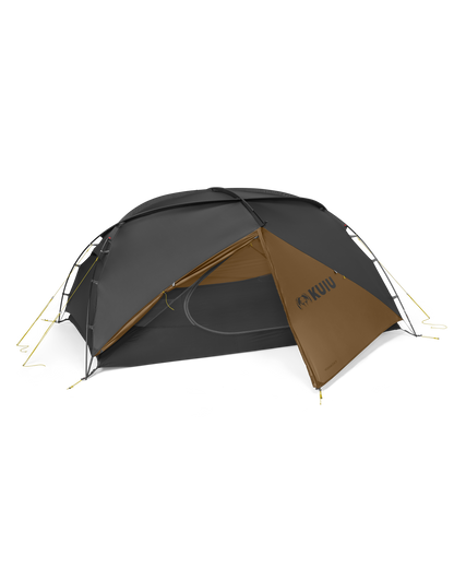 Mountain Star 2 Person Tent Set | Gunmetal-Camel