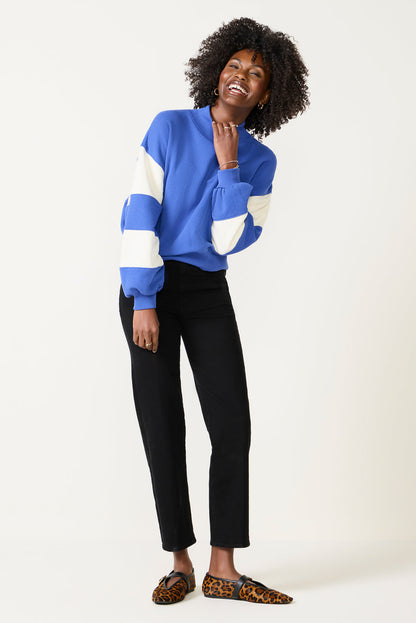 Caia High Rise Straight Jean