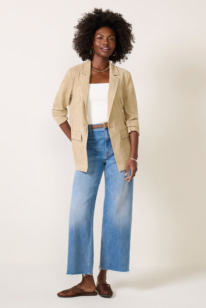Weston Perforated Blazer
