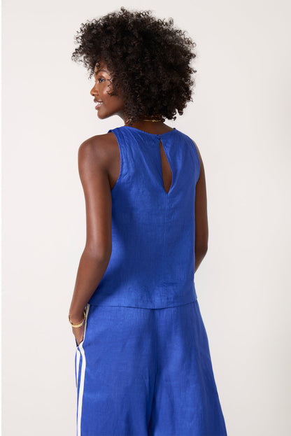 Tessa Linen Shell Top