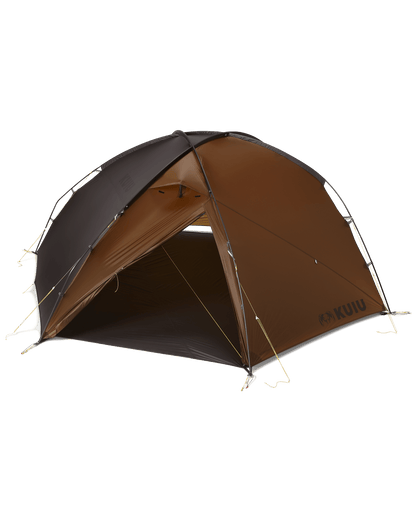 Mountain Star 3 Person Tent | Gunmetal-Camel