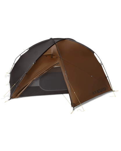 Mountain Star 3 Person Tent | Gunmetal-Camel