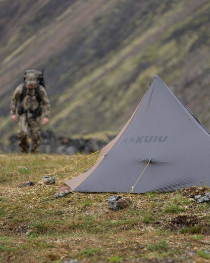 Outlet Summit Star 1 Person Tent | Gunmetal-Orange