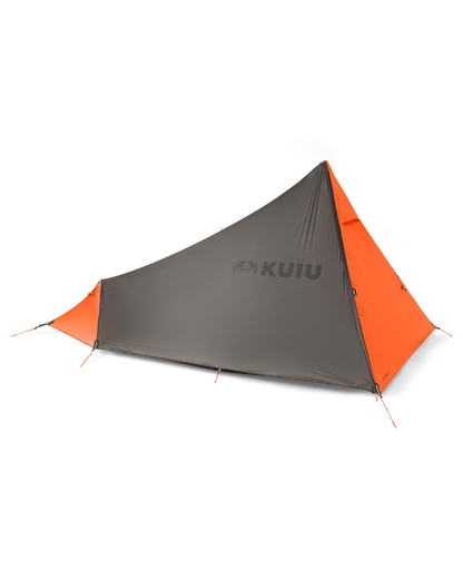 Outlet Summit Star 1 Person Tent | Gunmetal-Orange