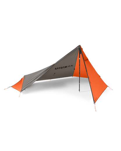 Outlet Summit Star 1 Person Tent | Gunmetal-Orange