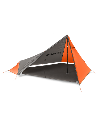 Outlet Summit Star 1 Person Tent | Gunmetal-Orange
