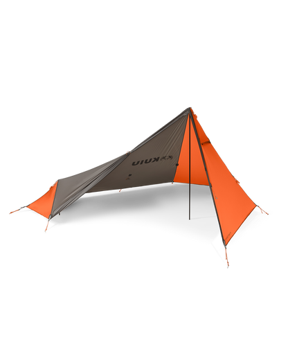 Outlet Summit Star 1 Person Tent | Gunmetal-Orange