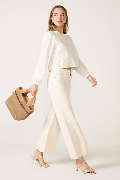 Tatiana Poplin Top