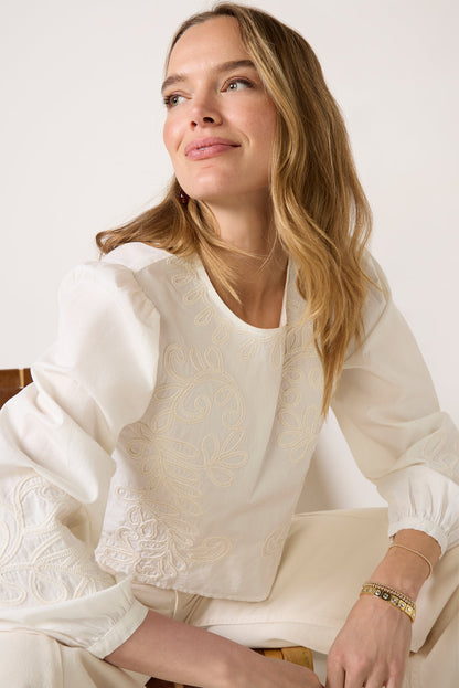 Tatiana Poplin Top