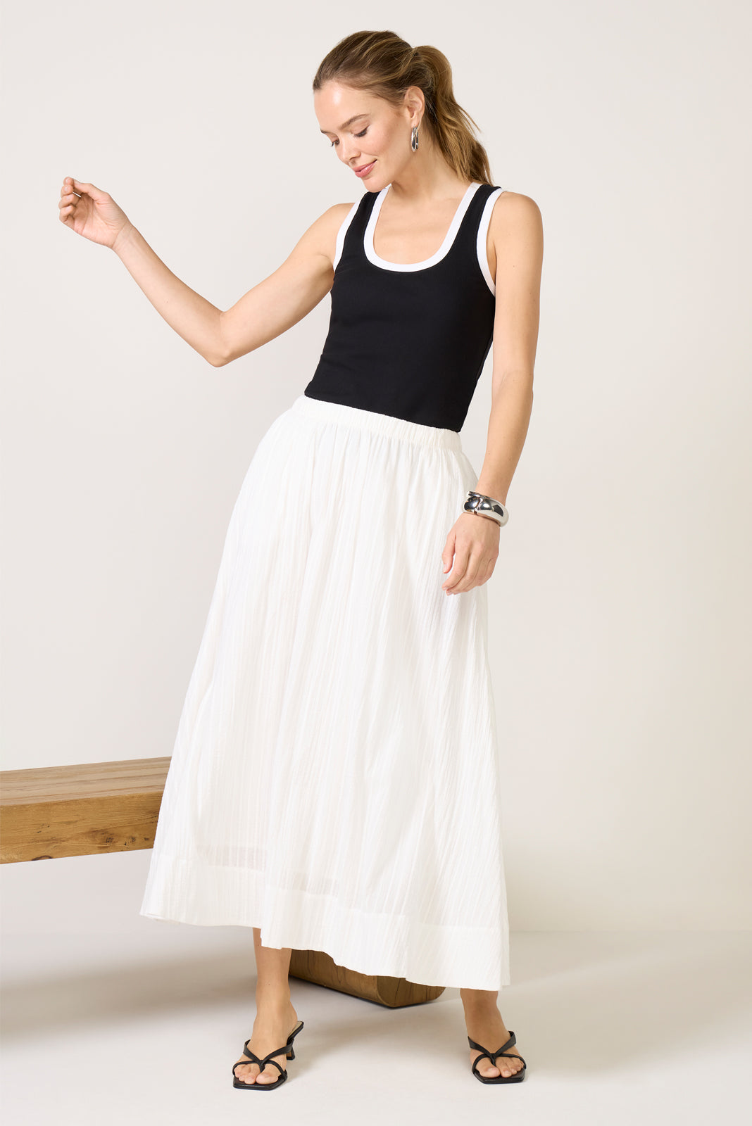 Sirena Colorblocked Rib Tank