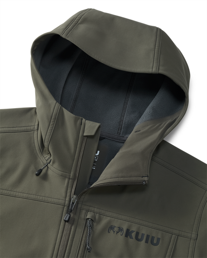 Alpine Hooded Jacket | Ash