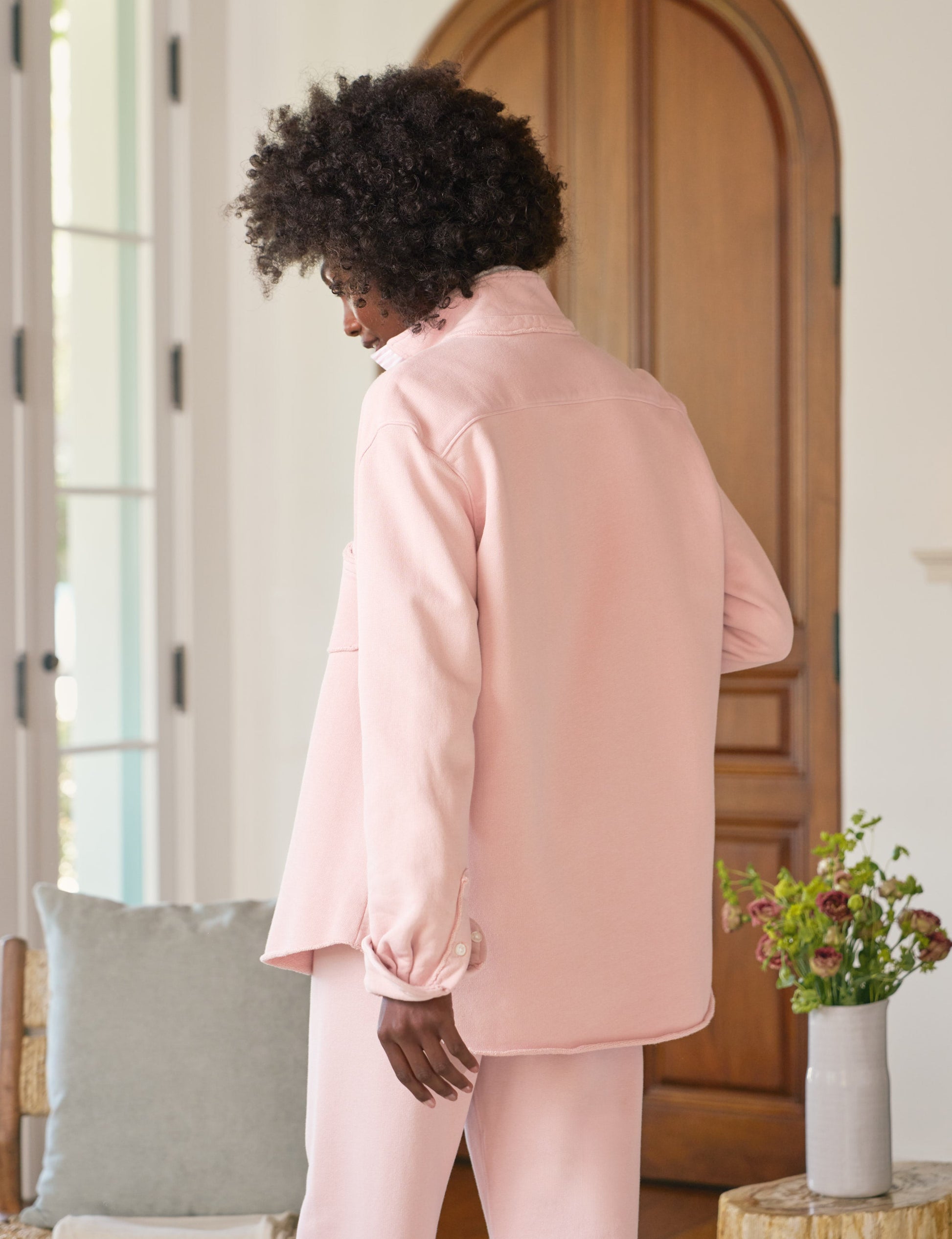 EILEEN Antique Pink, Triple Terry