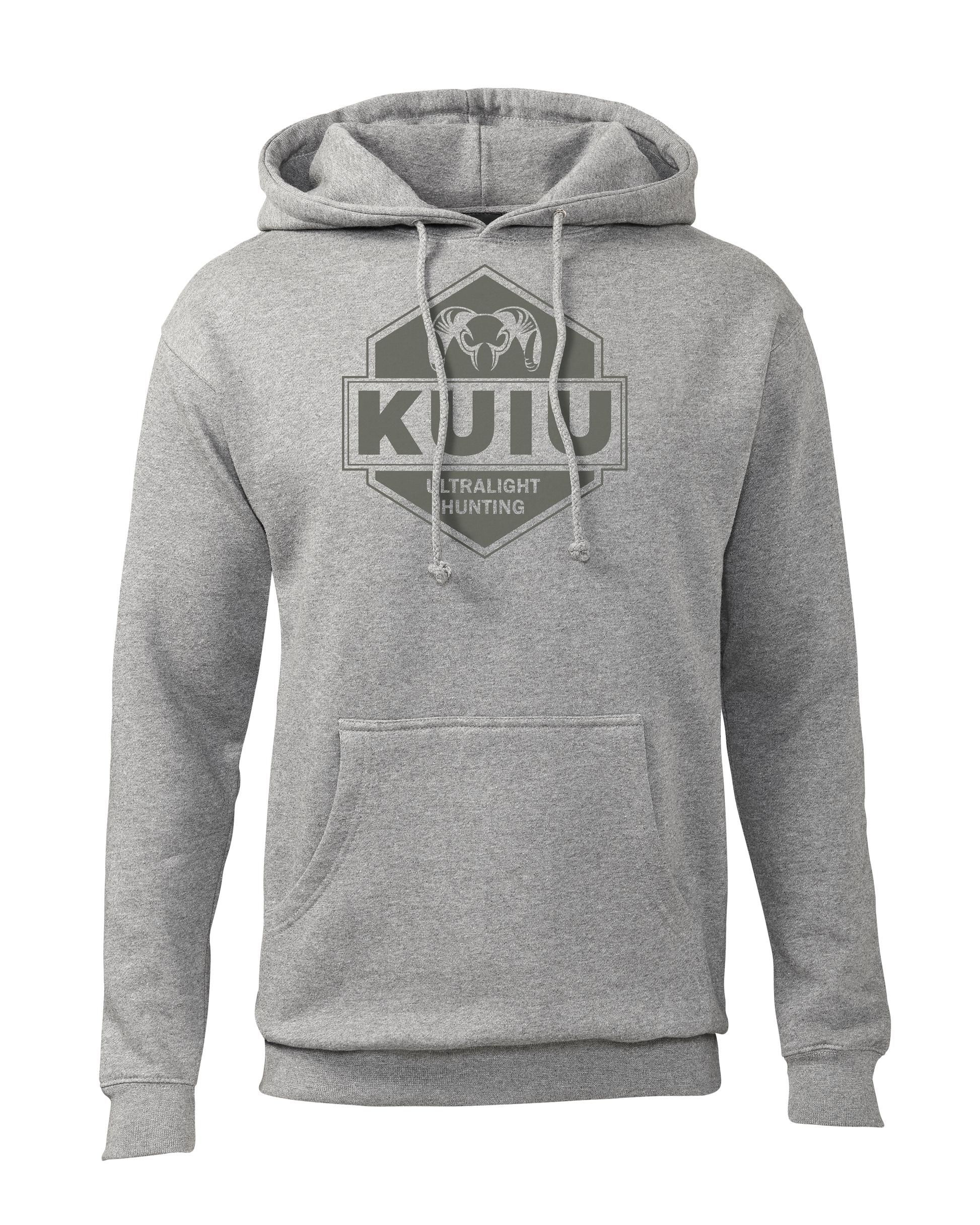 Outlet KUIU Badge Hoodie | Heather Grey