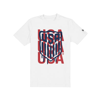 U.S. Soccer Men's National Team Drip White T-Shirt