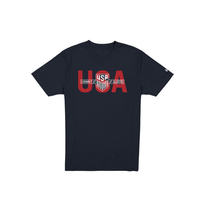 U.S. Soccer Men's National Team History Navy T-Shirt