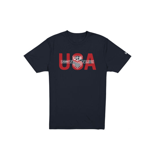 U.S. Soccer Men's National Team History Navy T-Shirt