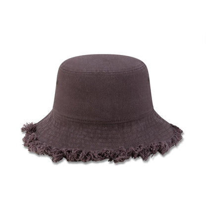 New Era Cap Frayed Edge Bucket Hat