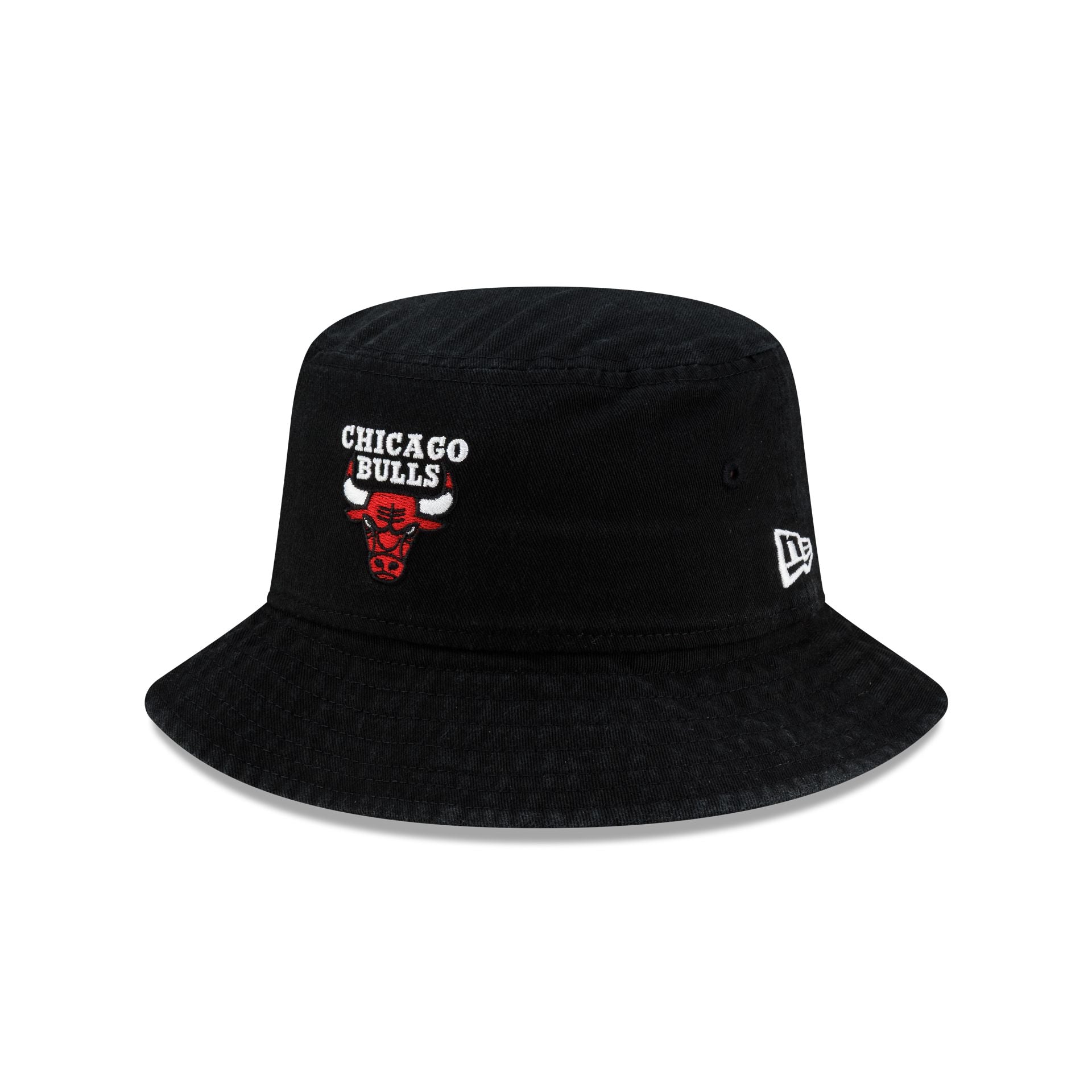 Chicago Bulls Black Bucket Hat