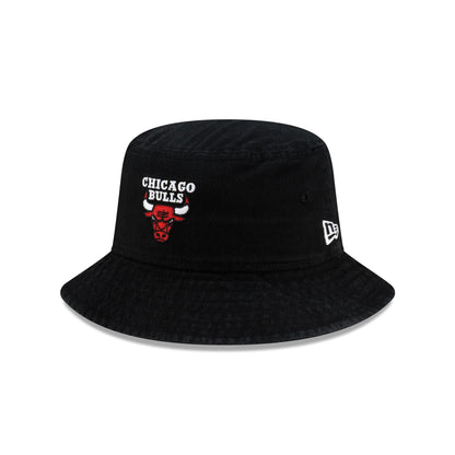 Chicago Bulls Black Bucket Hat