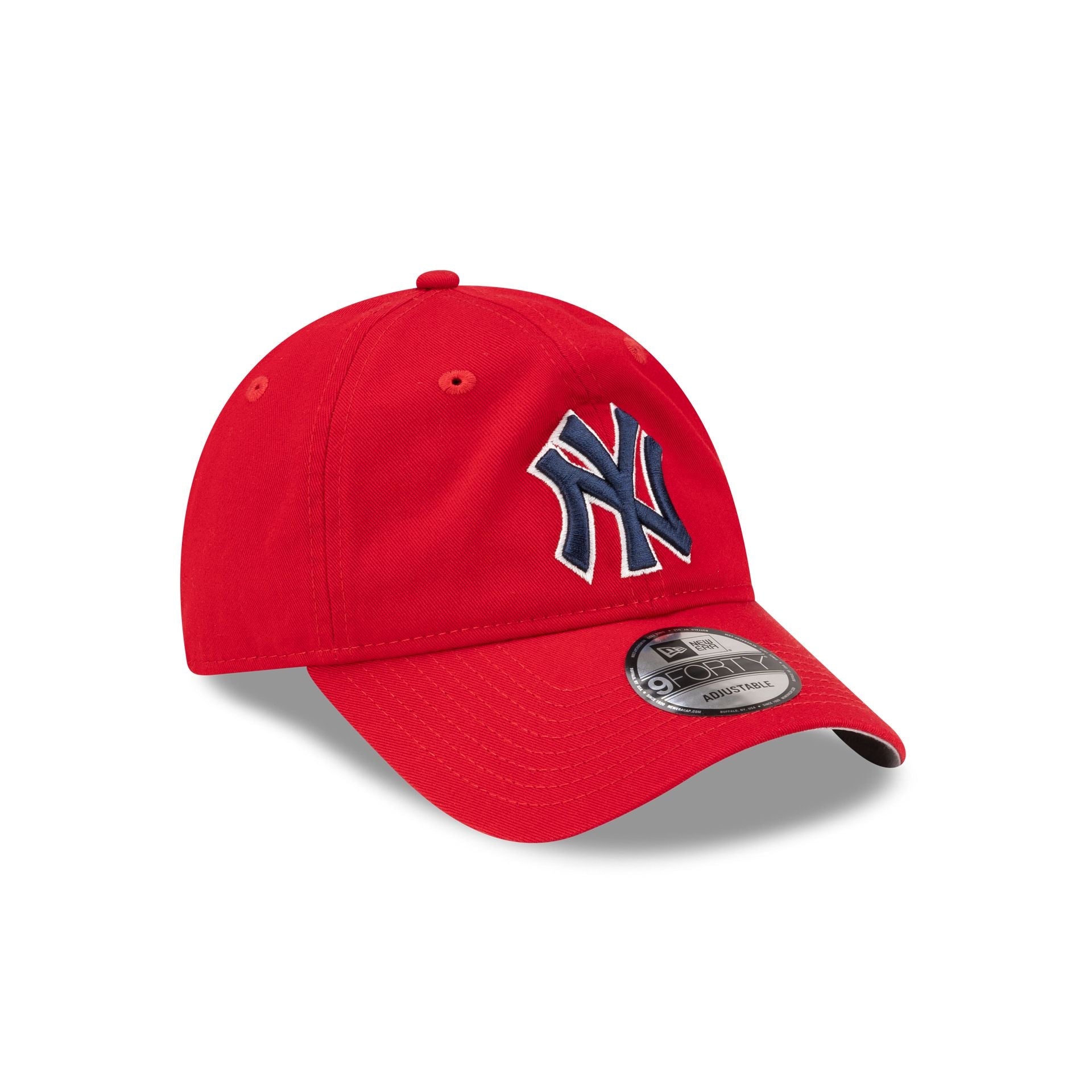 New York Yankees Scarlet 9FORTY Adjustable Hat