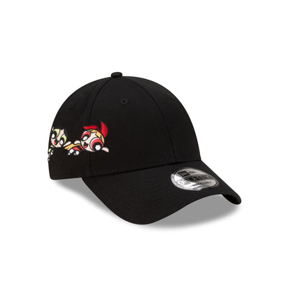 The Powerpuff Girls Sidepatch Black 9FORTY Adjustable Hat