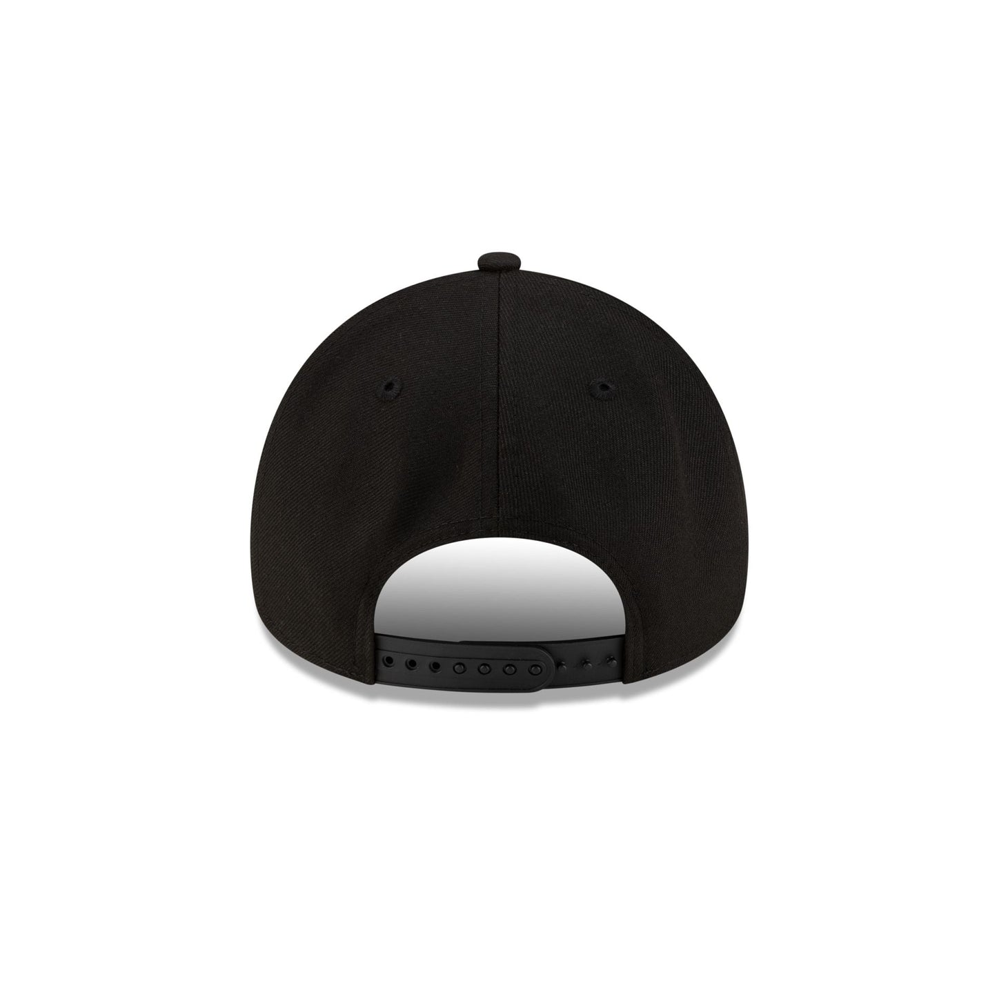 Los Angeles Dodgers Upside Down Logo Black 9FORTY A-Frame Snapback Hat
