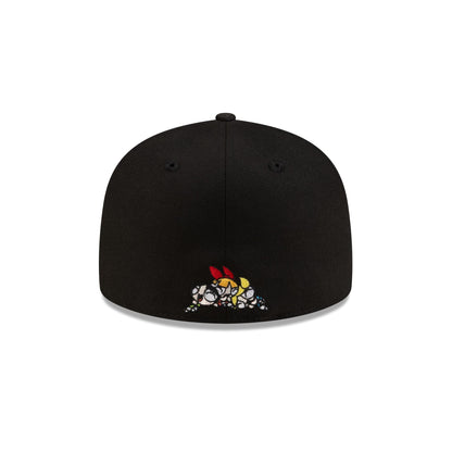 The Powerpuff Girls Logo Black 59FIFTY Fitted Hat