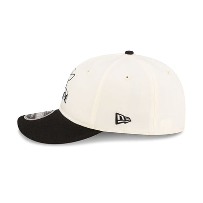 The Powerpuff Girls Cream Black Retro Crown 9FIFTY Strapback Hat