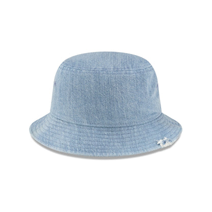 Los Angeles Dodgers Distressed Denim Bucket Hat