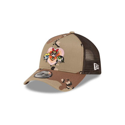 The Powerpuff Girls Camo Hearts 9FORTY A-Frame Trucker
