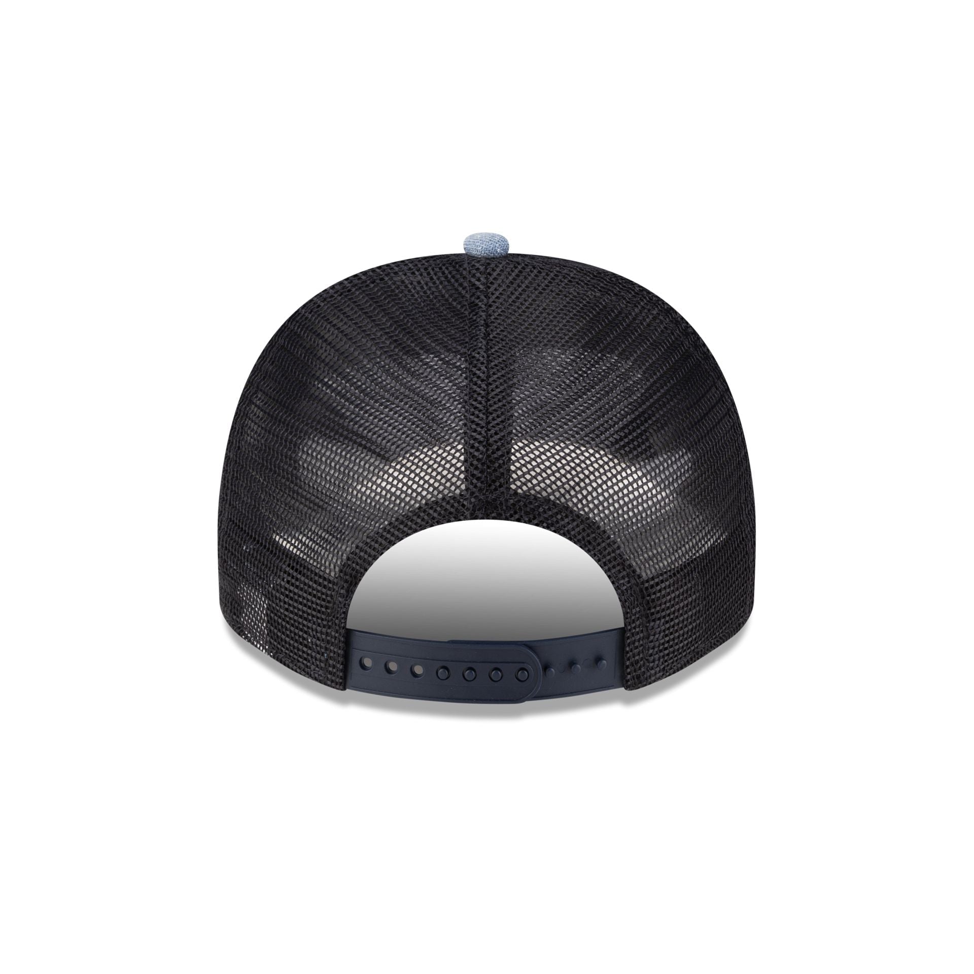 Los Angeles Dodgers Distressed Denim 9FORTY A-Frame Trucker Hat
