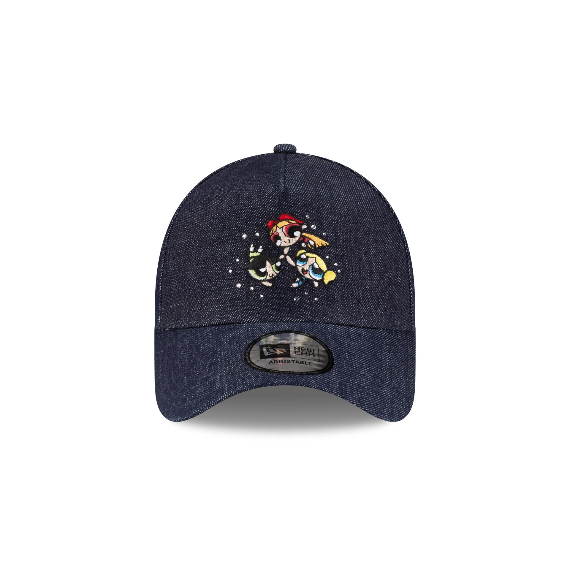 The Powerpuff Girls Rhinestone Denim 9FORTY A-Frame Adjustable Hat