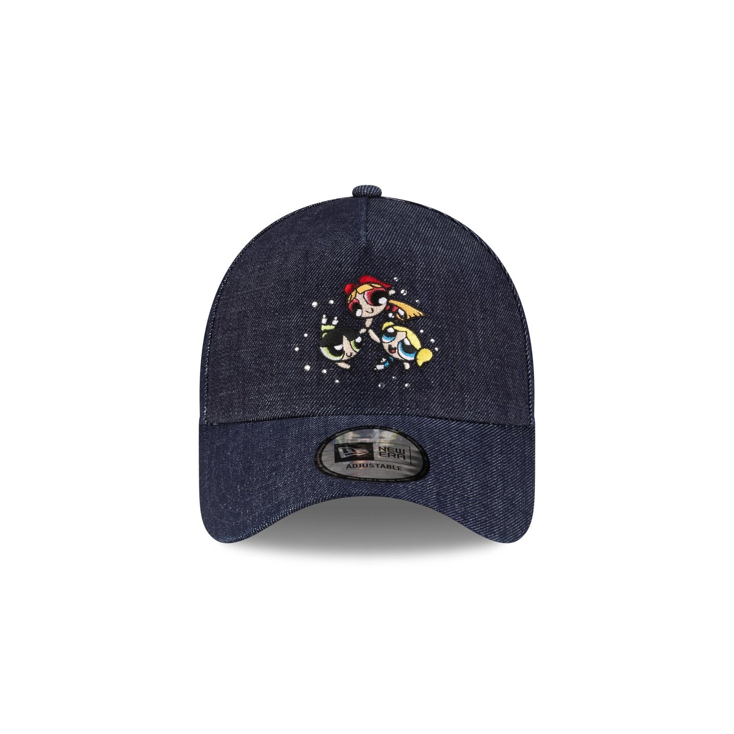 The Powerpuff Girls Rhinestone Denim 9FORTY A-Frame Adjustable Hat