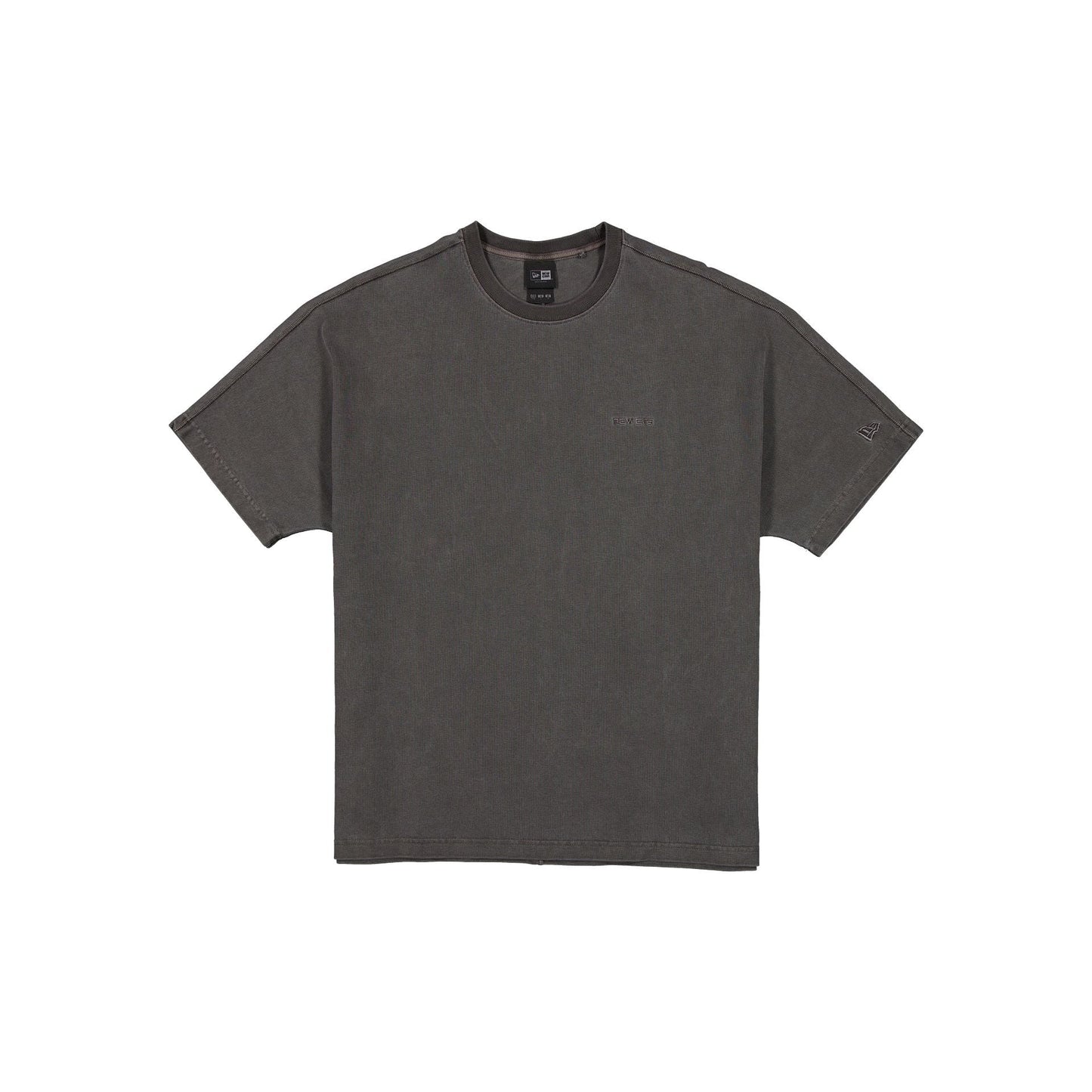 New Era Cap Pigment Dyed Black Oversized T-Shirt