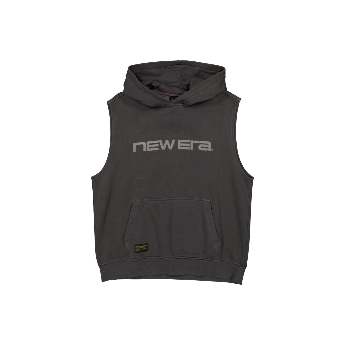 New Era Cap Originators Black Sleeveless Hoodie