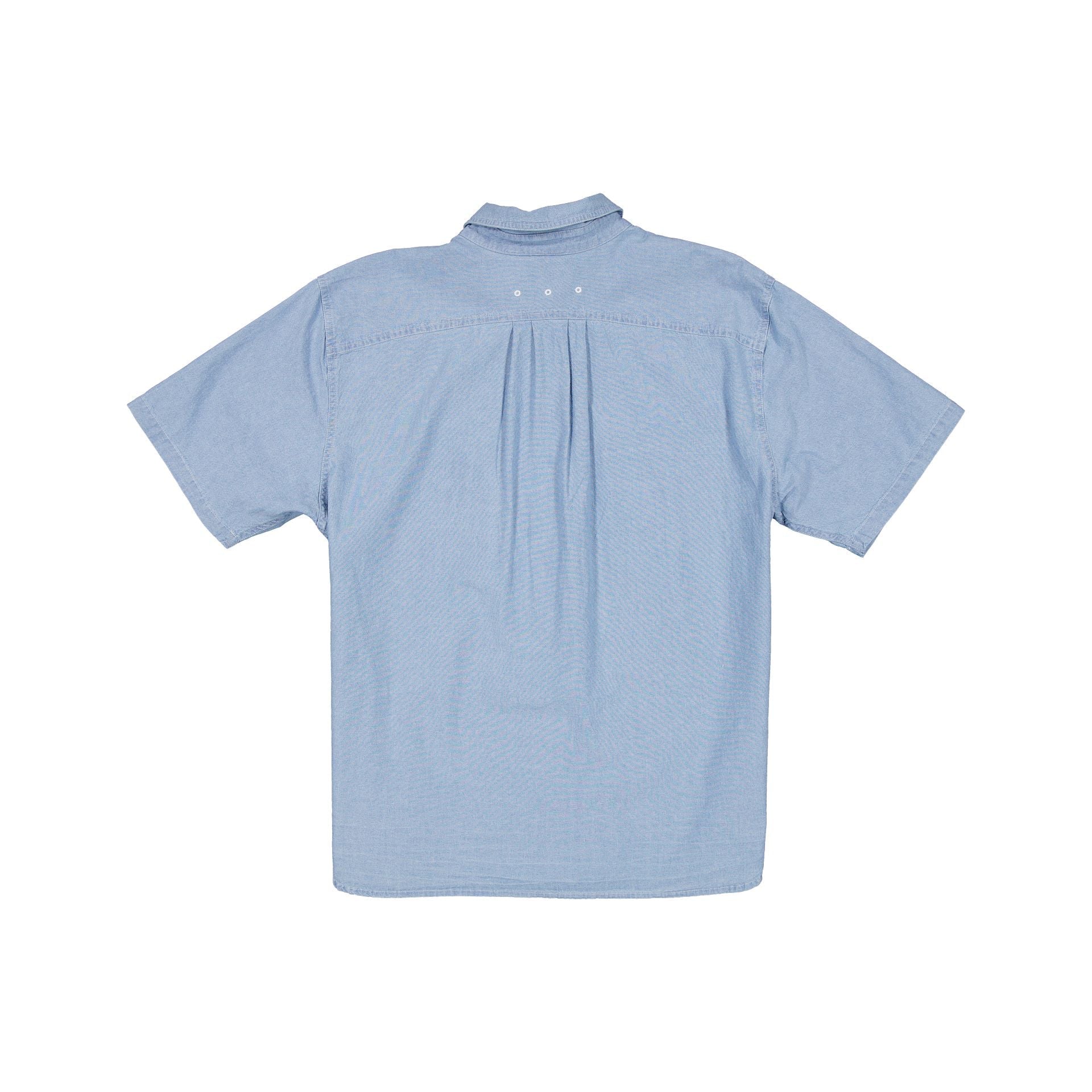 New Era Cap Originators Chambray Light Blue Button Up Shirt
