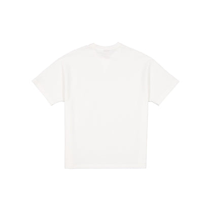New Era Cap Black Label Seersucker Cream T-Shirt